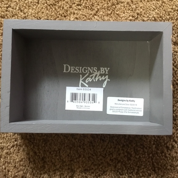 Nurses Rock Box Sign & A Nurse Trollkin with comb included - Picture 6 of 16